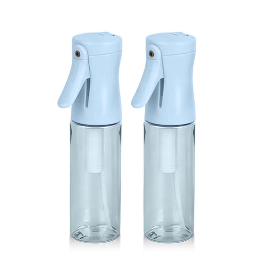 Spray Bottle for Hair, 2 Pack 95ml Small Continuous Water Mist Spray Bottle, Ultra Fine Mist for Face, Hairstyling, Salon, Cleaning, Toners, Hydration & Makeup, Travel Size Leak-Proof Bottles Blue