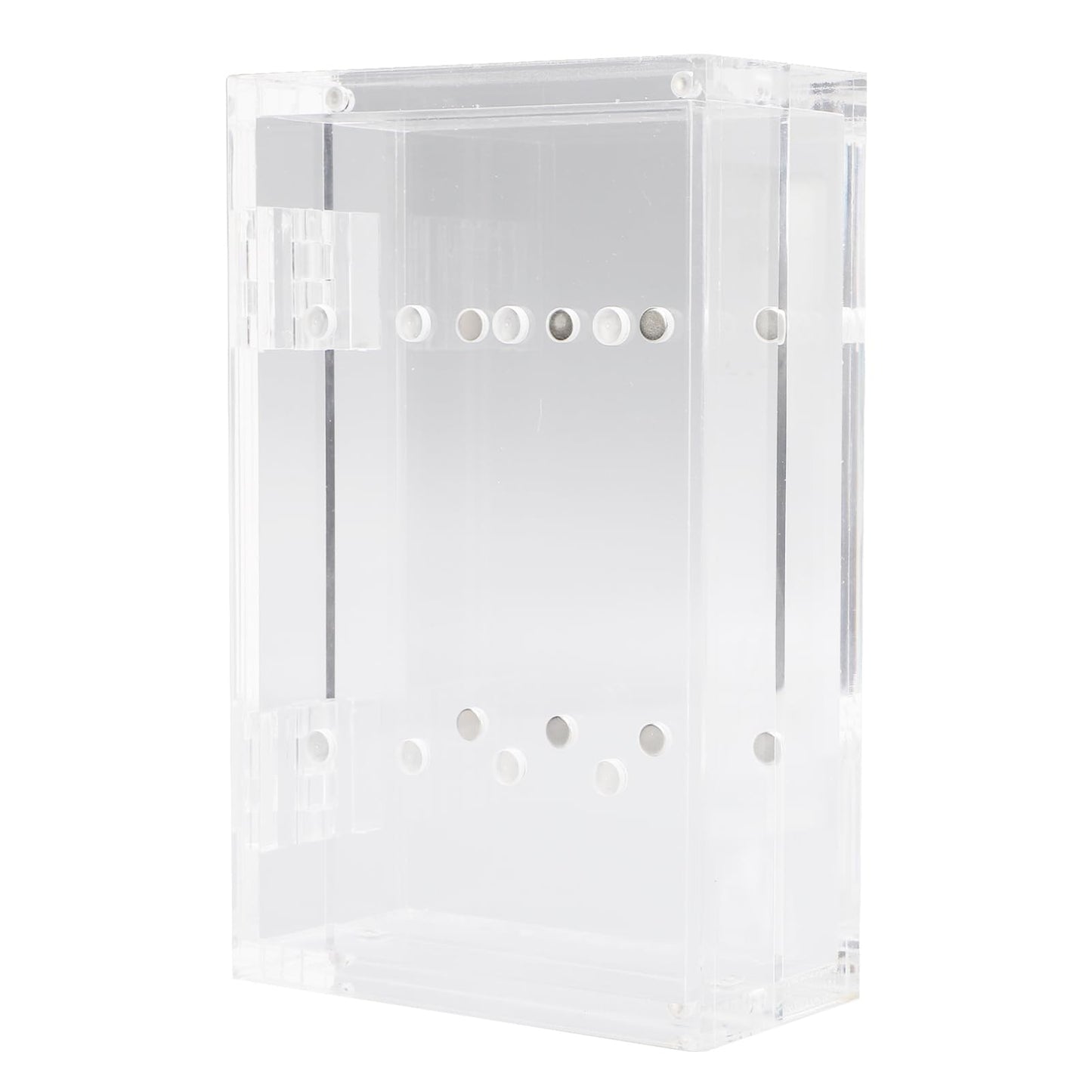 ZJchao Tweezer Holder Stand, Thickened Acrylic Magnetic Transparent Eyelash Extension Tweezers Organizer with 8 Holes for Beauty Eyelash Shop, Nail Salon, Beauty Salon