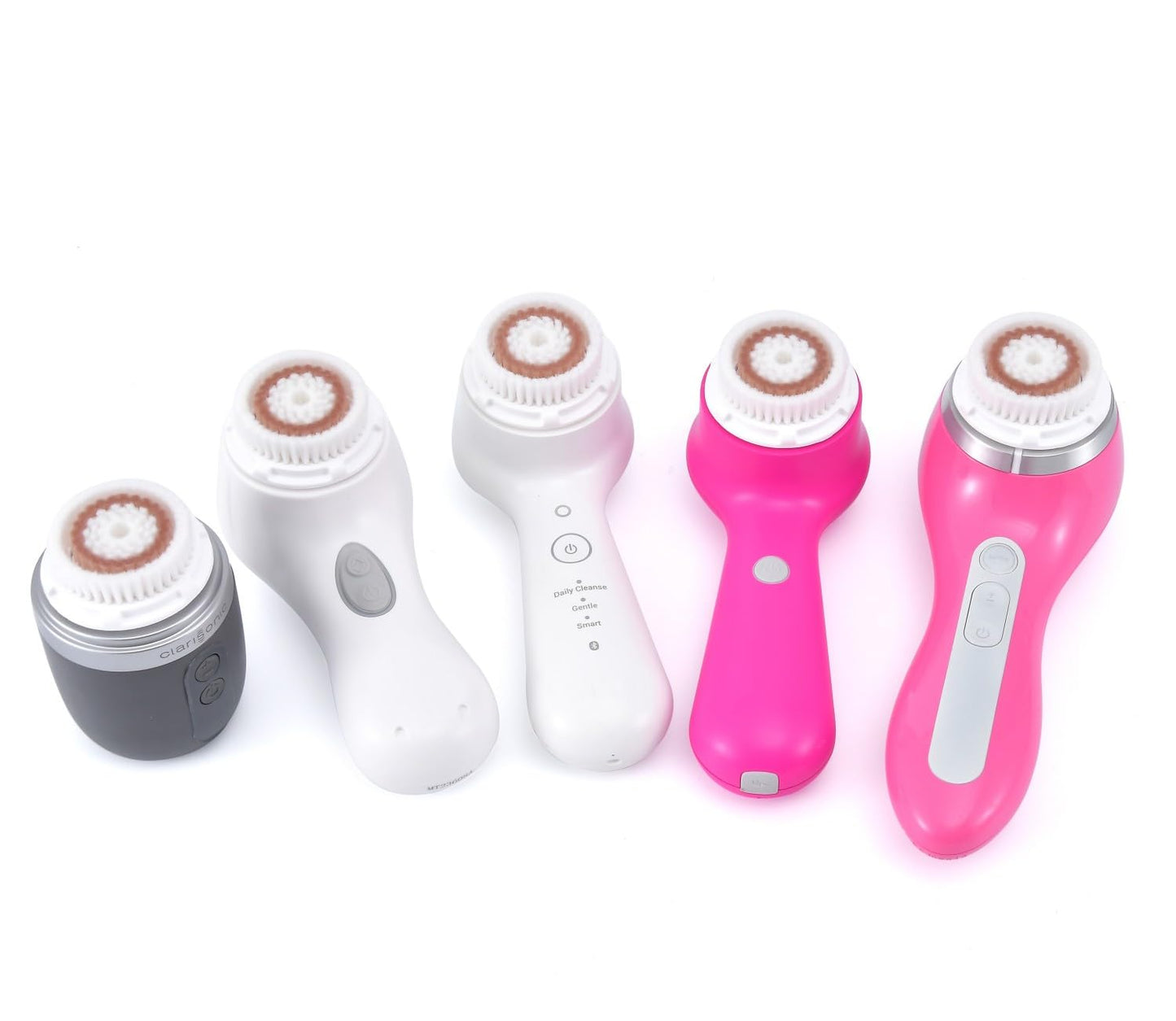 Replacement Brush Heads for Clarisonic, Compatible with Mia 1, Mia 2, Mia Fit, Alpha Fit, Pro, Smart Profile Uplift, 2 Pack (Radiance)