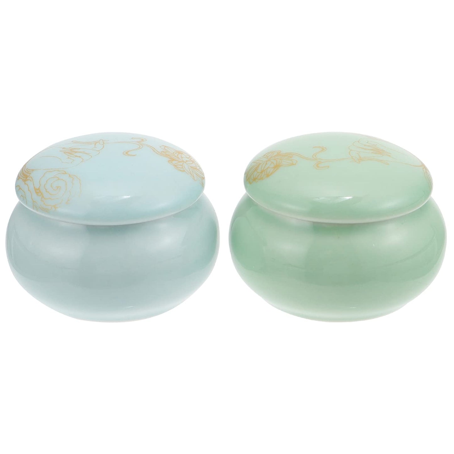 Beaupretty 2pcs Mini Pots Refillable Lipstick Jars for Cosmetics Makeup Dispenser Bottles Travel-friendly Containers for Creams and Balms