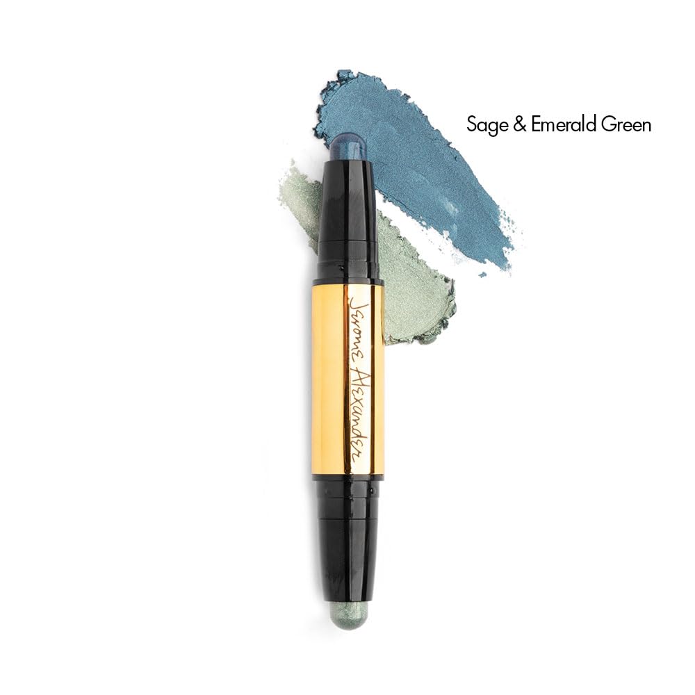 Jerome Alexander - JA Basics Dual-Ended Eyeshadow Stick (Sage/Emerald)