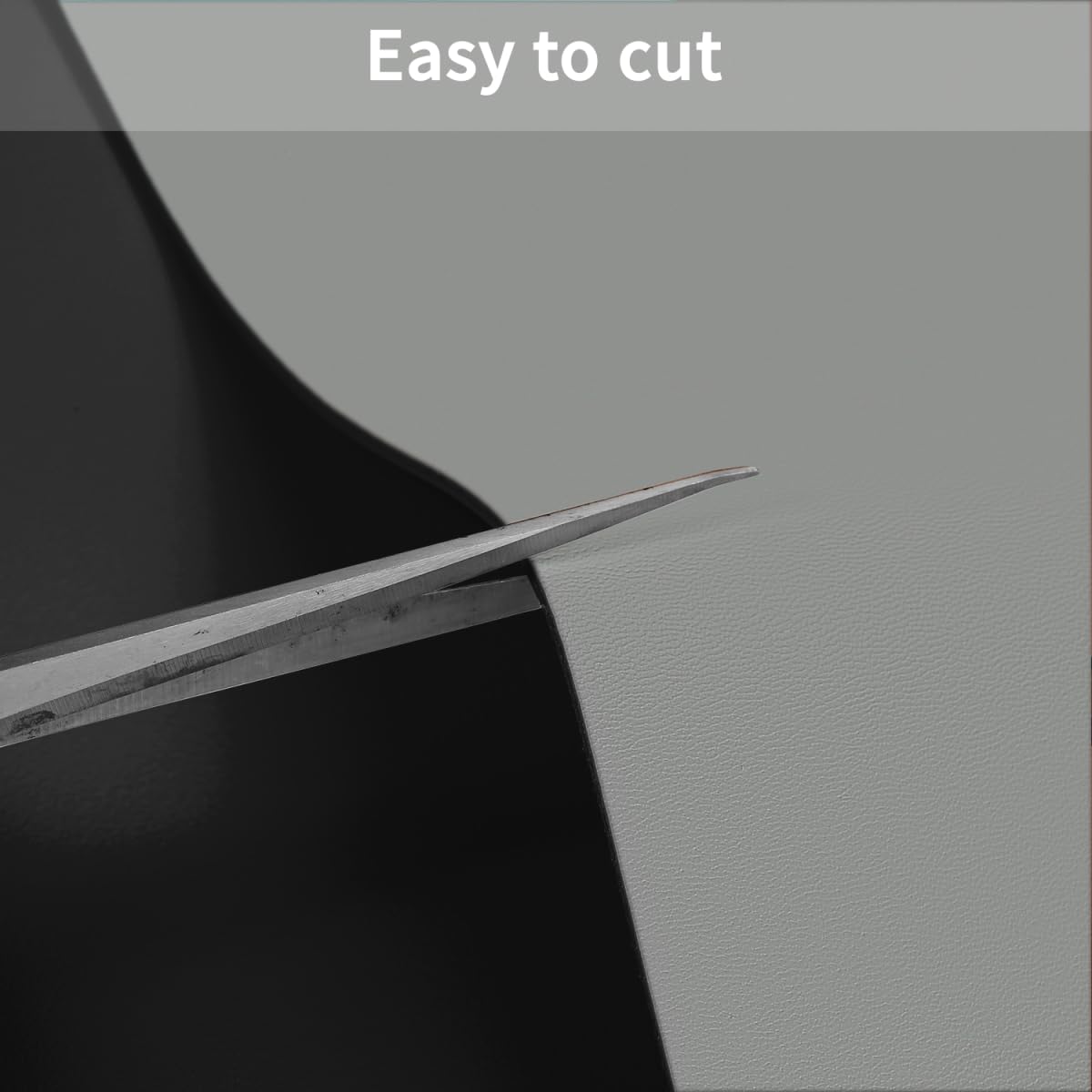 Zinkooat Vanity Top Protector - Can Be Used On Both Sides Waterproof and Easy to Clean Good Flatness Used for Dresser Table(Black+Gray 10x60)