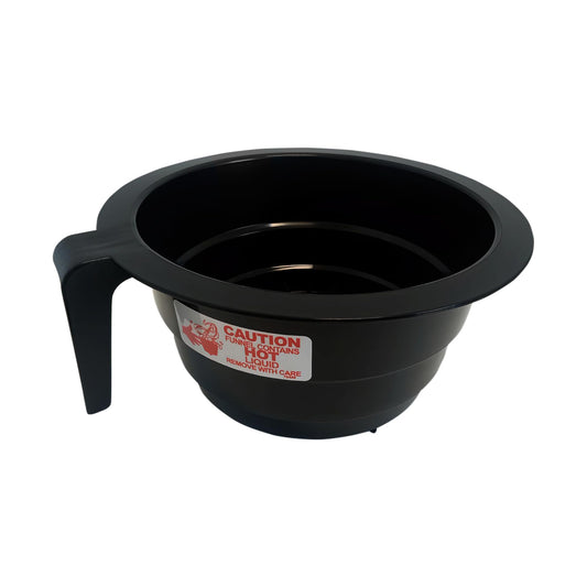 OCS Parts 20583.0003 Brew Basket Funnel | Replacement Black Plastic Funnel with Decals Compatible with Bunn Coffee Machines