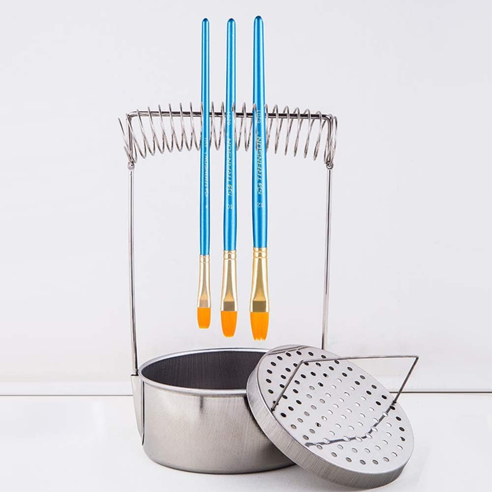 CYTGOUPER Washer Painting Holder,Art Paint Brush Dryer Rack with Large Capacity,Brush Drying Rack for Paint Brushes Cleaning Drying