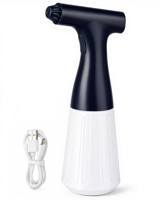Wedama Electric Spray Bottle, 17 oz Empty Spray Bottles Automatic Spray Bottle Continuous Spray Bottle Rechargeable Sprayer with Adjustable Nozzle for Cleaning, Plant, Hair, Skincare, Pet (1 Pack)