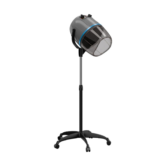 Epetlover 1300W Adjustable Hooded Hair Dryer Professional Stand Up Bonnet Hair Dryer Salon Equipment with Rolling Base for Home Hair Drying