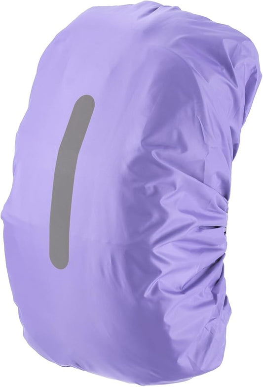 Waterproof Backpack Rain Cover Waterproof Backpack Cover, Bag Rain Cover with A Vertical Reflective Strap for Hiking/Biking/Camping/Outdoor Traveling