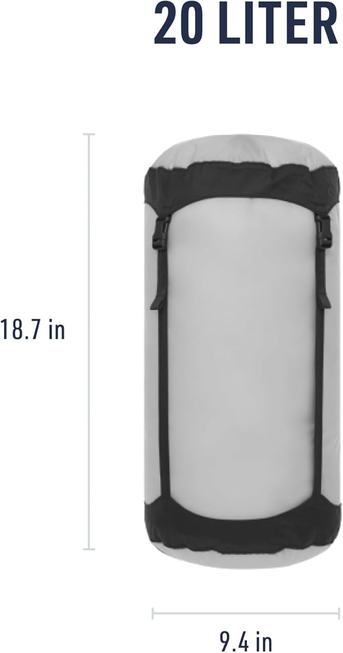 Sea to Summit Ultra-SIL Compression Sack, Ultralight Outdoor and Travel Storage