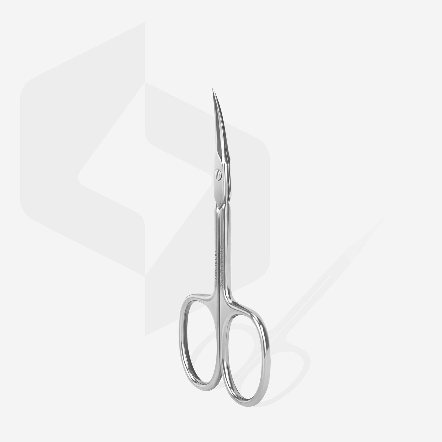 Staleks Pro Expert 50 Cuticle Scissors - Stainless Steel, Extra Fine Curved Blade for Precise Cuticle Trimming: Professional Manicure Scissors for cuticle SE-50/2