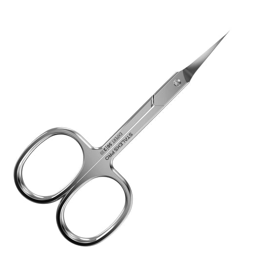 Staleks Pro Expert 50 Cuticle Scissors - Stainless Steel, Extra Fine Curved Blade for Precise Cuticle Trimming: Professional Manicure Scissors for cutticle SE-50/2