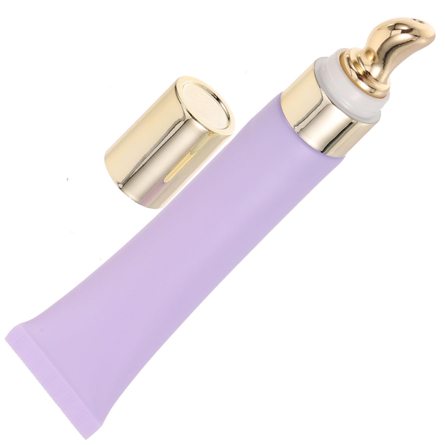 FOMIYES Refillable Eye Cream Tube with Stainless Steel Roller Head Portable Empty Cosmetic Dispenser Container for under Eye Serum and Essential Oil Travel Size
