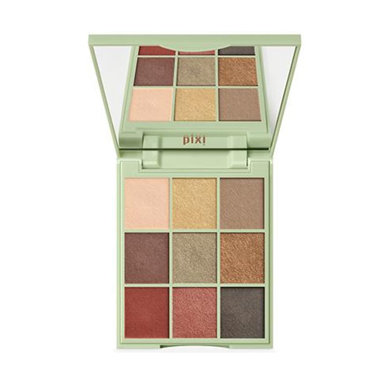 Pixi Beauty Eye Effects - Hazelnut Haze| Eyeshadow 9 Shade Compact Palette | Easy to Apply High Pigment Colour | Paraben-Free | 11.5g