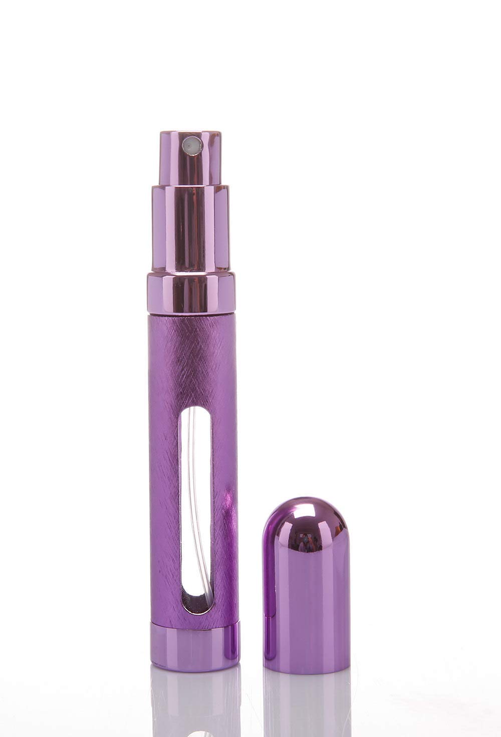 Tvoip 12ML 6 Colors Portable Mini Travel Perfume Bottle Atomizer Refillable Empty Spray Bottle for Women & Men Spray Scent Aftershave
