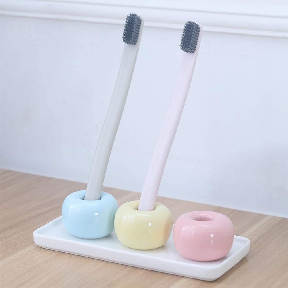 Ceramic Vanity Tray Small Rectangle, Bathtub Tray Bathroom Organizer, Cosmetics Holder for Tissue Candle Towel Plant Jewelry Ring Dish Dresser Perfume Shampoo-White(2 Pcs)(Small)