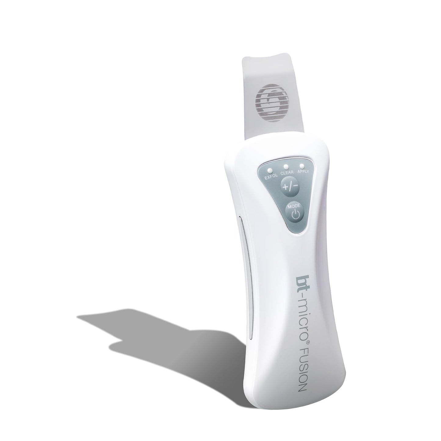 Bio-Therapeutic bt-Micro Fusion Ultrasonic Skin Exfoliation Tool – Professional Deep Cleansing, Blackhead Extraction, Smooth & Clear Skin, 3 Modes, Stainless Steel Applicator, Rechargeable