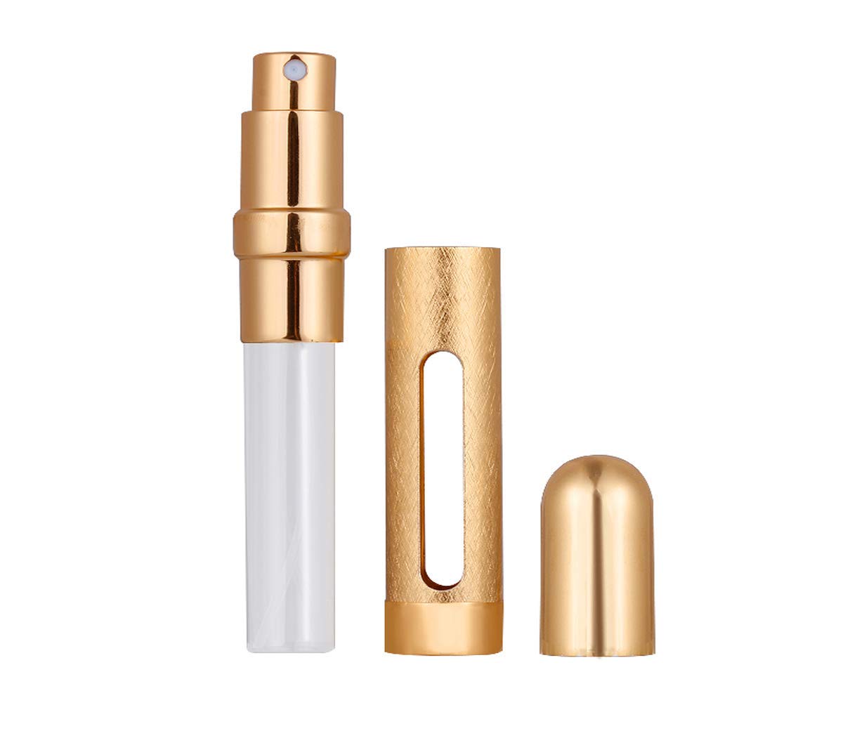 Tvoip 12ML 6 Colors Portable Mini Travel Perfume Bottle Atomizer Refillable Empty Spray Bottle for Women & Men Spray Scent Aftershave