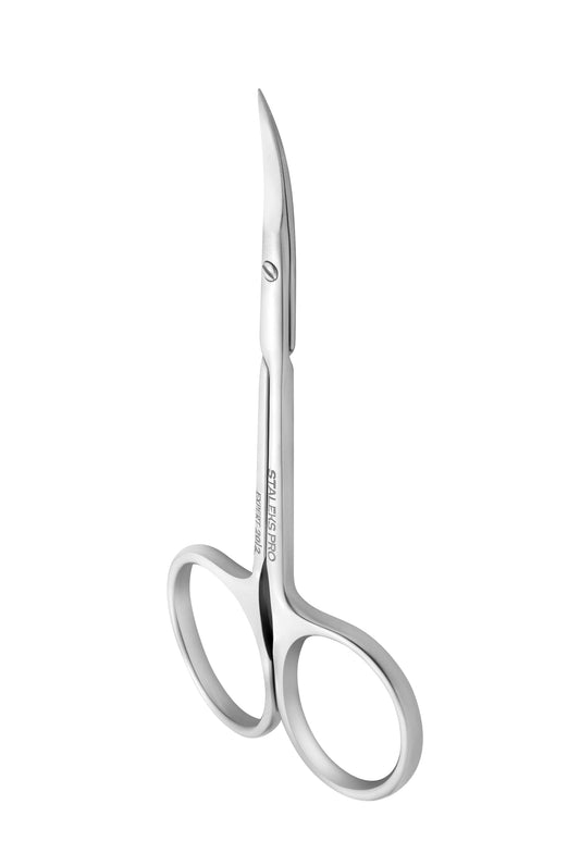 Staleks Expert 20 Type 2 Professional Cuticle Scissors – Medium Curved Handles – Classic Curved Blades for Effortless Cuticle Trimming