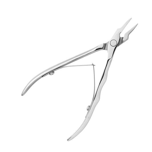 Staleks Podo 30 Podology Nippers for Ingrown Toenails – 18 mm Blades – Narrow Tips with Blunt Ends – Double Spring Design for Medical Pedicure