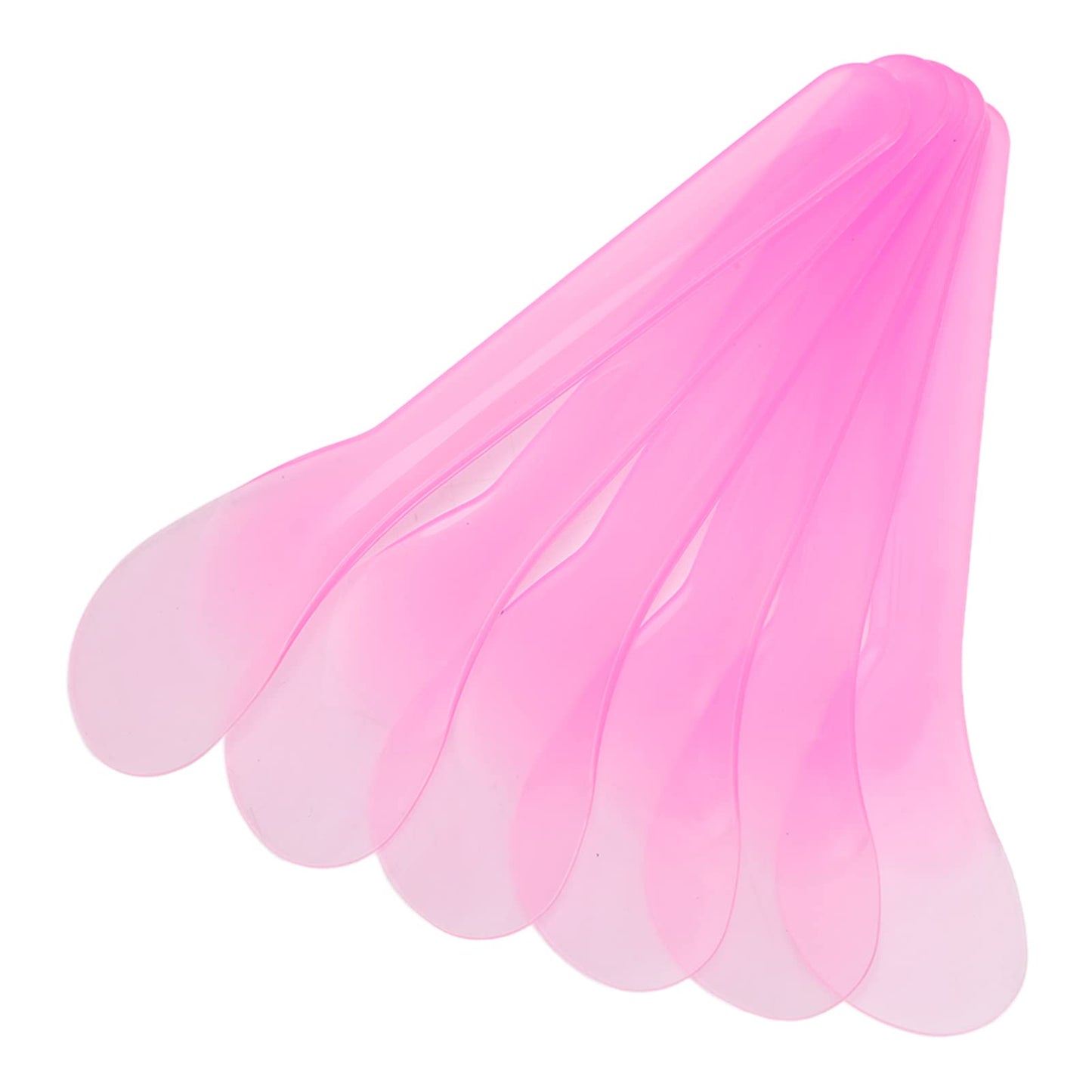 100pcs Cosmetic Apply Spatula - Disposable Mask Spatulas Makeup Face Mud Mask Mixing Spoon Translucency Mask Applicator Stick Repair Cream Wipe Scraper