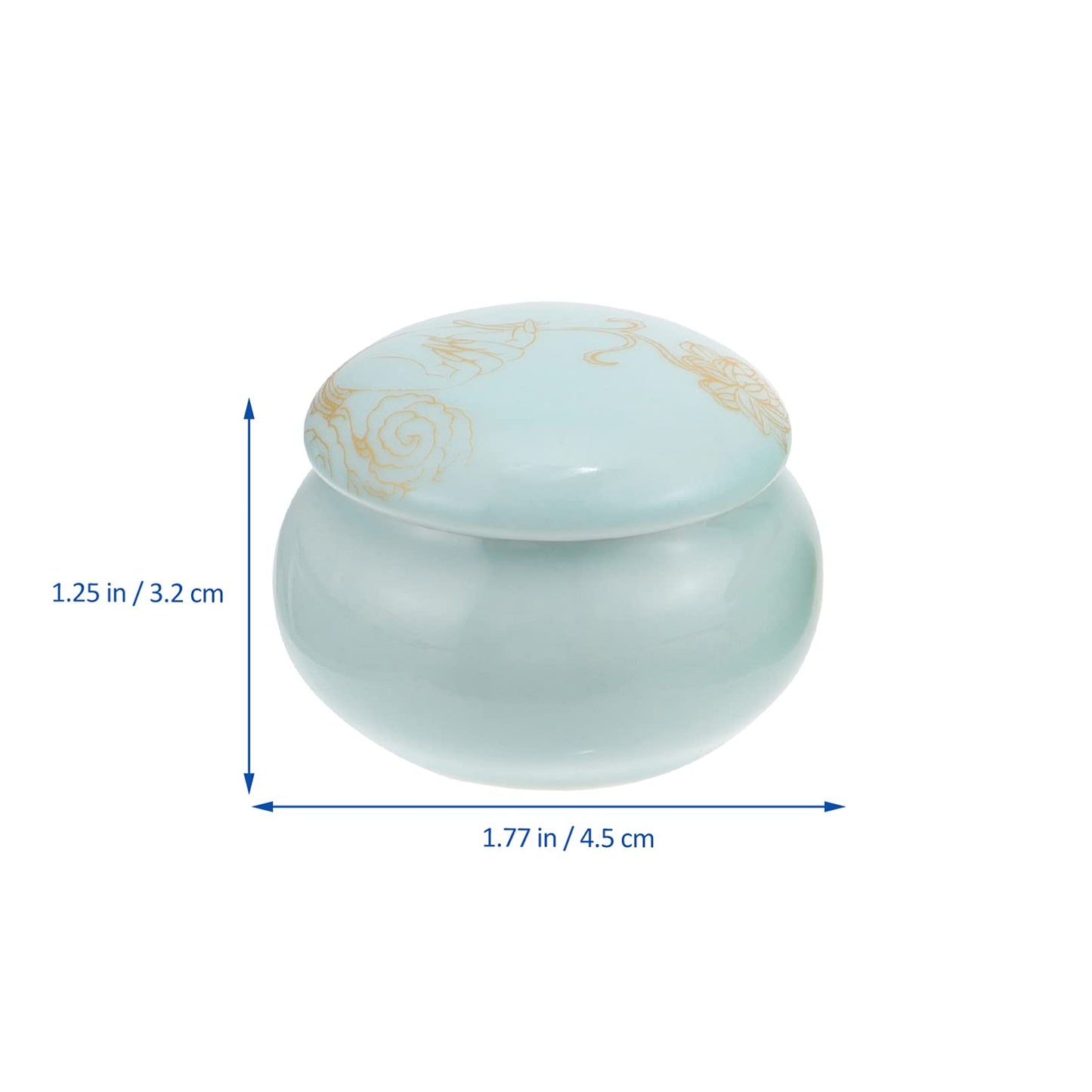 Beaupretty 2pcs Mini Pots Refillable Lipstick Jars for Cosmetics Makeup Dispenser Bottles Travel-friendly Containers for Creams and Balms