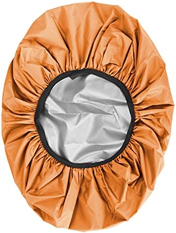 Silfrae Waterproof Rucksack Cover Backpack Rain Cover 30L-100L for Travel Climbing Hiking (Orange, 30L-40L)