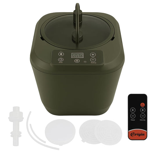 HOSOUTION 3L Sauna Steamer with Larger Volume and More Steam Output, Fcc Certified 3L & 1200W Steam Generator, Sauna Steamer Machine with Remote Control, Portable Sauna Steamer, Black