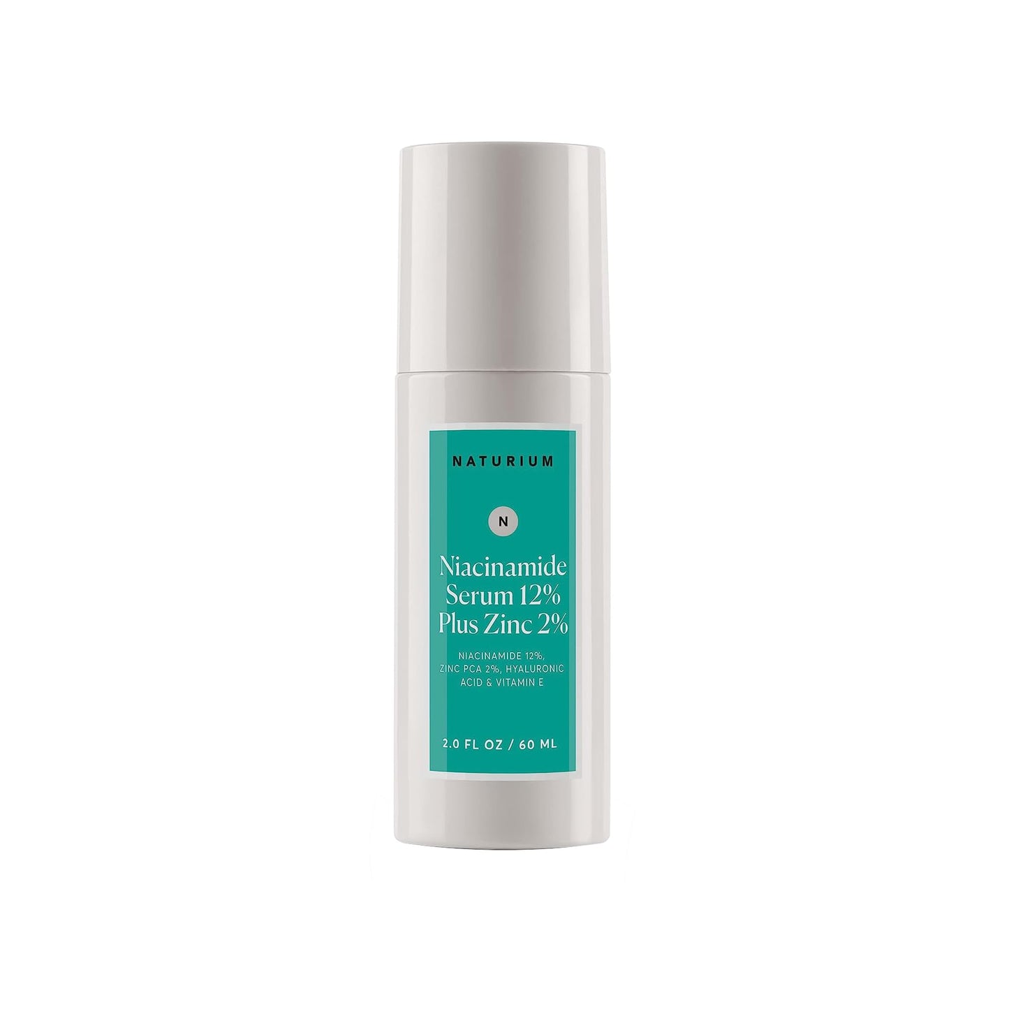 Naturium Niacinamide Face Serum 12% Plus Zinc 2% Jumbo, Anti-Aging, Pore Minimizer & Dark Spot Corrector with Hyaluronic Acid & Vitamin E, Vegan & Cruelty-Free, 2 oz