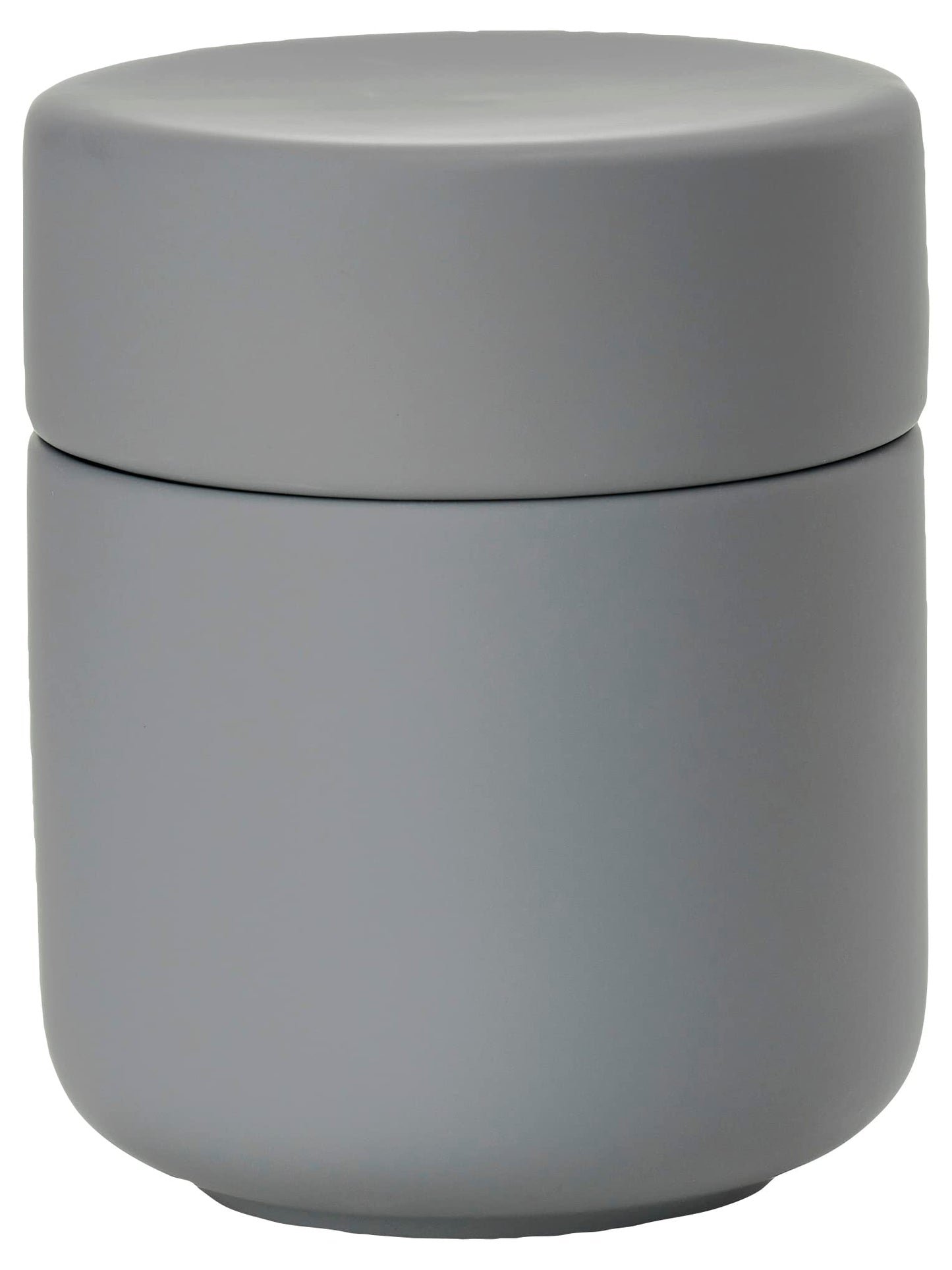 Zone Denmark Ume Taupe Cosmetic Jar - Elegant and Functional Storage Solution for Your Beauty Essentials, Infusing Scandinavian Design into Your Vanity Space (Grey)
