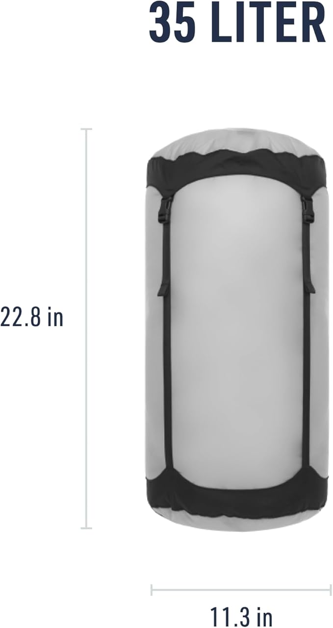 Sea to Summit Ultra-SIL Compression Sack, Ultralight Outdoor and Travel Storage