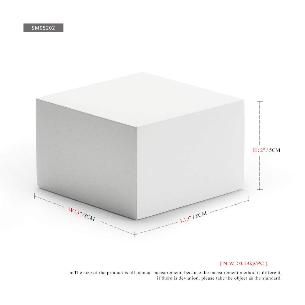Oirlv Solid Wood Minimalism Style Jewelry Display Stand Showcase Jewelry Organizer Square Holder(SM05202)
