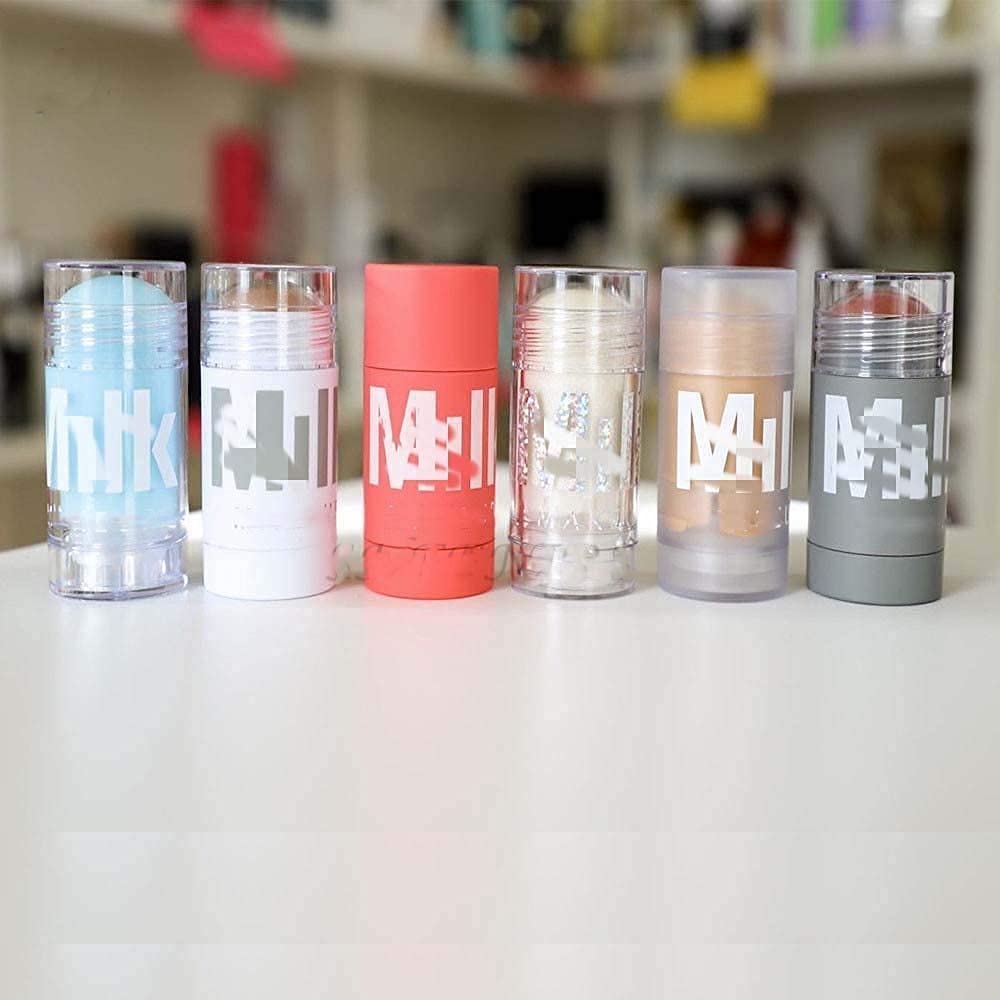 Healthcom 10 Pcs 30ml Empty Deodorant Containers Twist-up Filling Stick Clear Plastic Deodorant Container 1 Oz Refillable Deodorant Bottles Bottom-fill Round Lip Balm Tubes for DIY Lipstick Crayon Chapstick