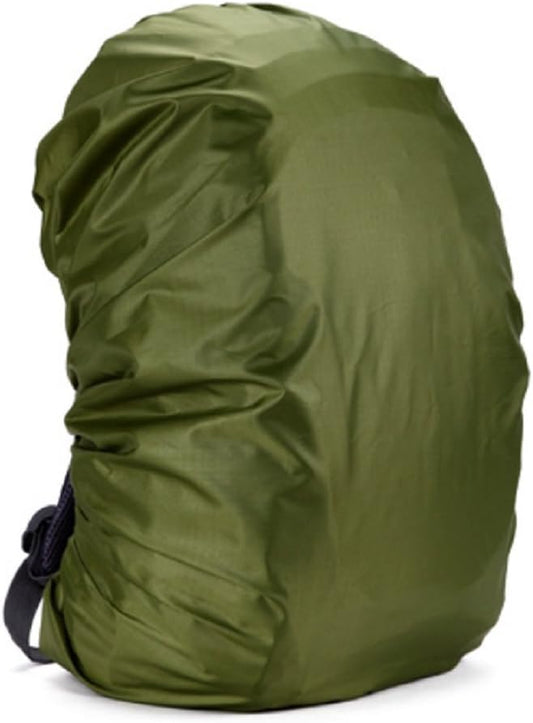 Silfrae Waterproof Rucksack Cover Backpack Rain Cover 30L-100L for Travel Climbing Hiking (Army Green, 50L-60L)