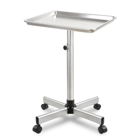 Salon Tray on Wheels, Salon Color Tray with Adjustable Height, Hair Stylist Tray, Suitable for Tattoo Tray and Dental Tray