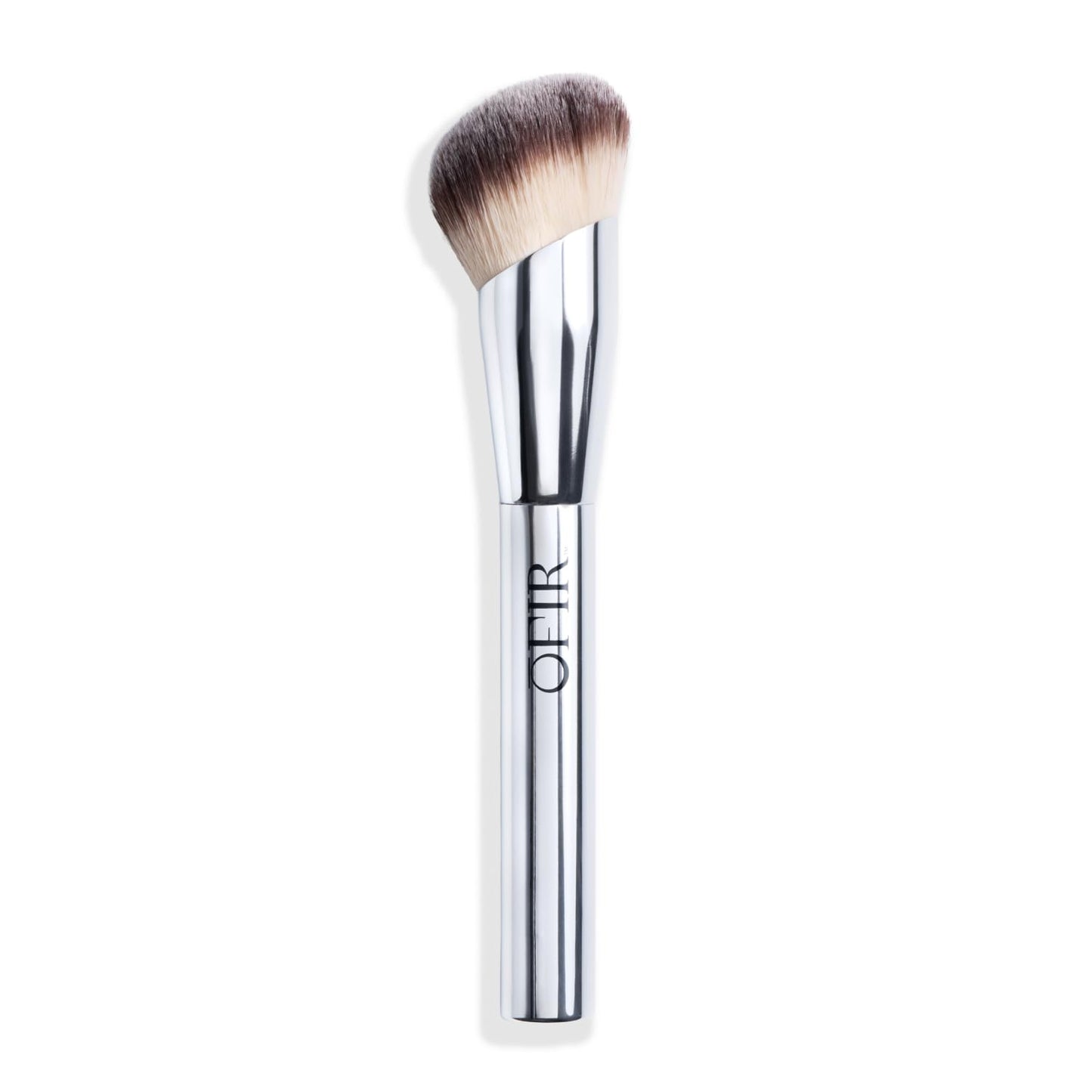 OFIR Core Canvas, Angled Shape, Dense Complexion Brush, Sensitive Skin Friendly, Easy to Clean, Vegan