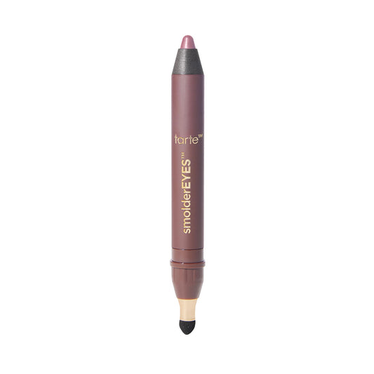 tarte smolderEYES shadow liner – Multi-Use Waterproof Makeup Doubles as Eyeliner & Cream Eyeshadow with Smudger Applicator, Blendable Lazy Girl Hack, Vegan & Cruelty-Free, full size, smoke show