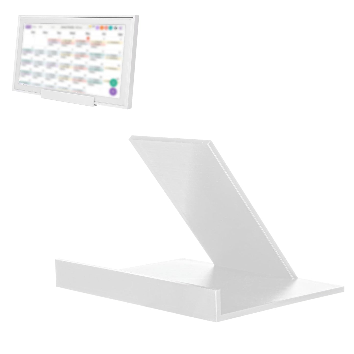 OPOJHFK Stand Compatible with Skylight Calendar Max - 27 And 15 Inch Desktop Mount Holder, Digital Calendar Display Accessory, Tool-Free Base