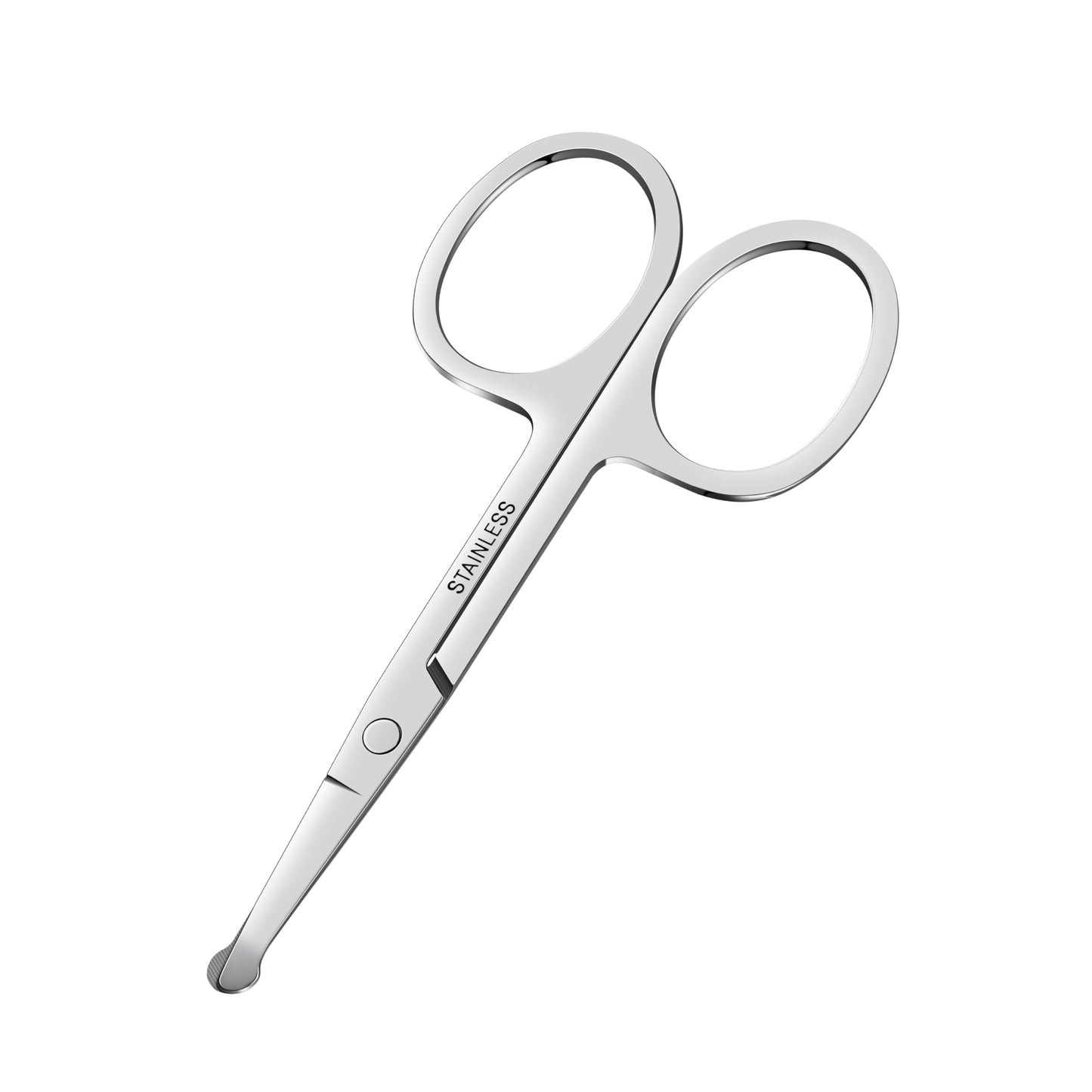 Natzerat 24-Pack Nose Hair Grooming Scissors, Sharp Stainless Steel Manicure Cuticle Scissors with Round tip,Small Scissors Beauty for Men Women Eyebrow,Mustache,Beard Ear Trimming Kit