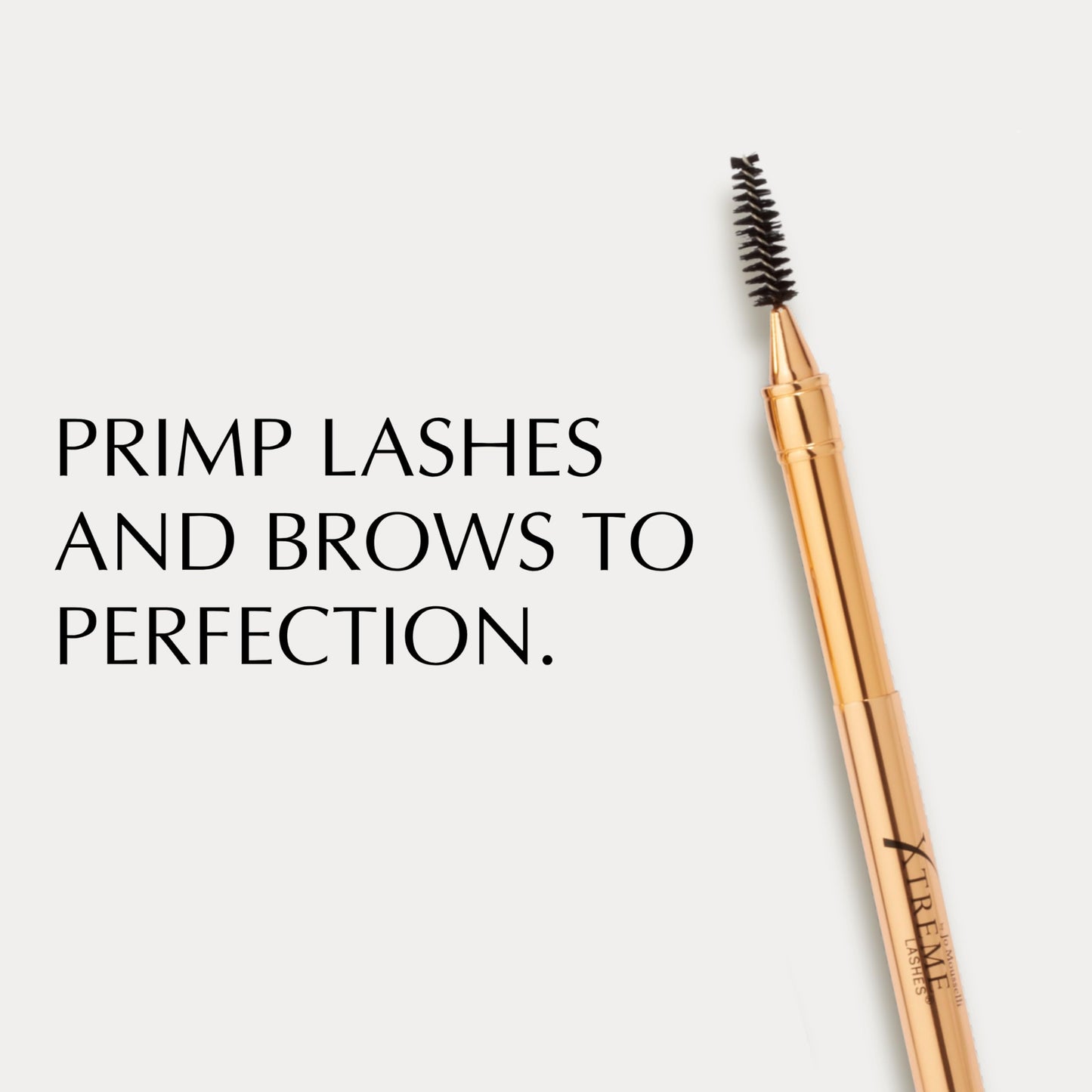 Xtreme Lashes Deluxe Retractable Lash Styling Wand, Travel-Friendly, Lash & Brow Grooming Brush, Mascara Wand Spoolie, Lash Extension Safe
