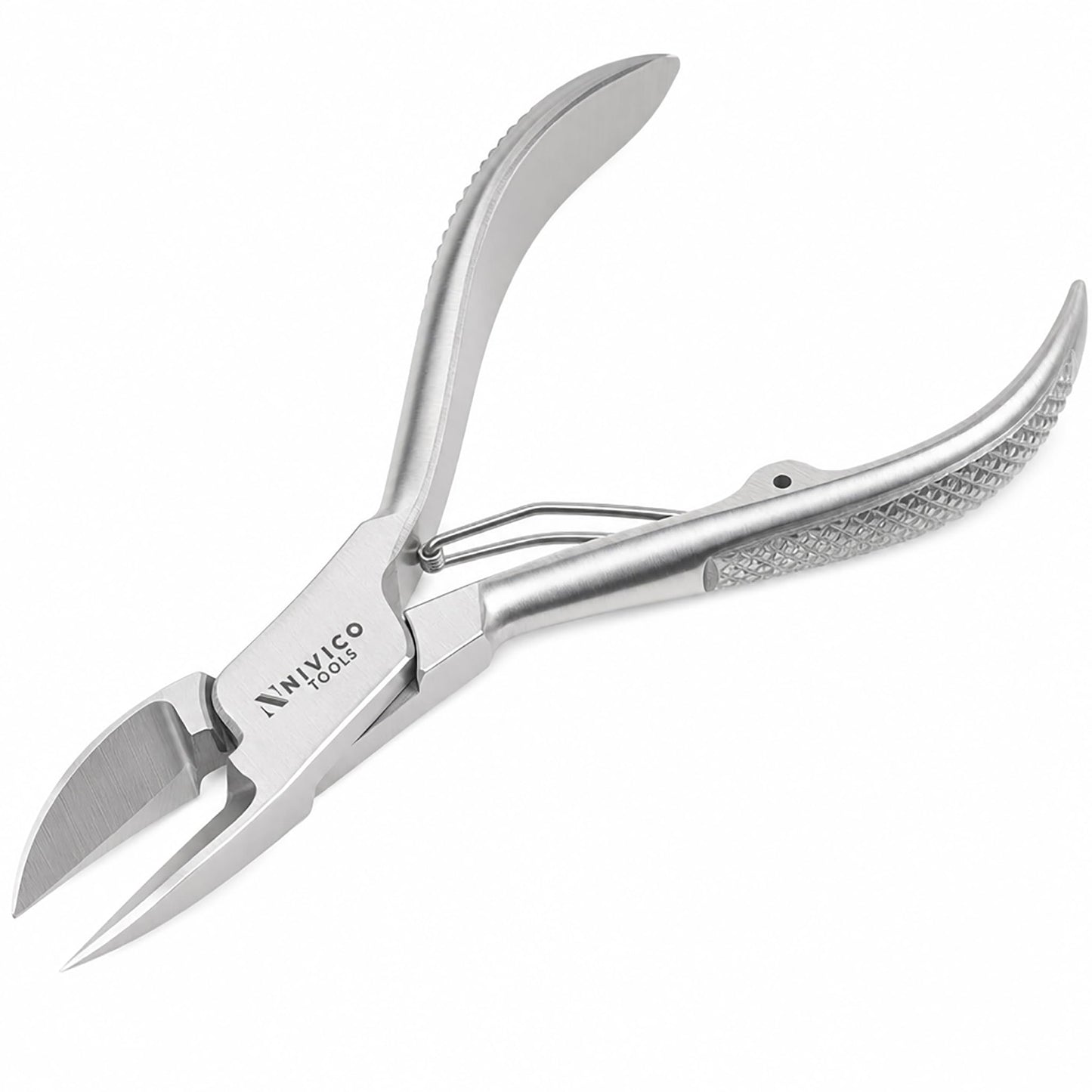 Nivico Tools Premium Nail Cutter – High-Carbon Stainless Steel Fingernail & Toenail Clipper – Ultra-Sharp Precision Trimmer with Ergonomic Wide Lever & Built-In File for Men, Women & Salon