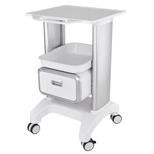 Professional Mobile Medical Trolley with Wheels and Drawers for Home Bedroom Salon Lab Hospital Dental Office Clinic