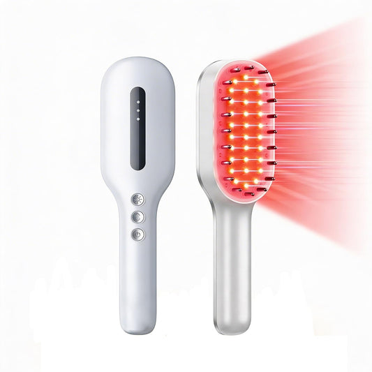 Laser Therapy Hair Growth Comb,red light therapy for hair growth (Pink1)