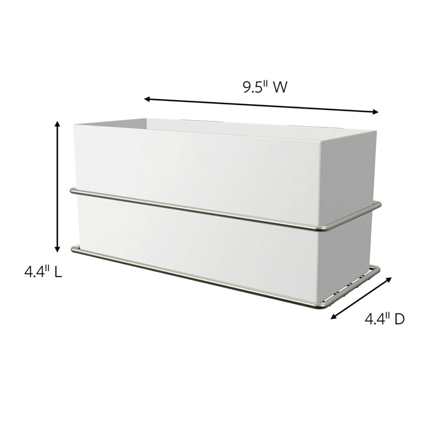Command Wall and Cabinet Organizer with Water Resistant Strips, Organize Your Bathroom, Easy to Open Packaging