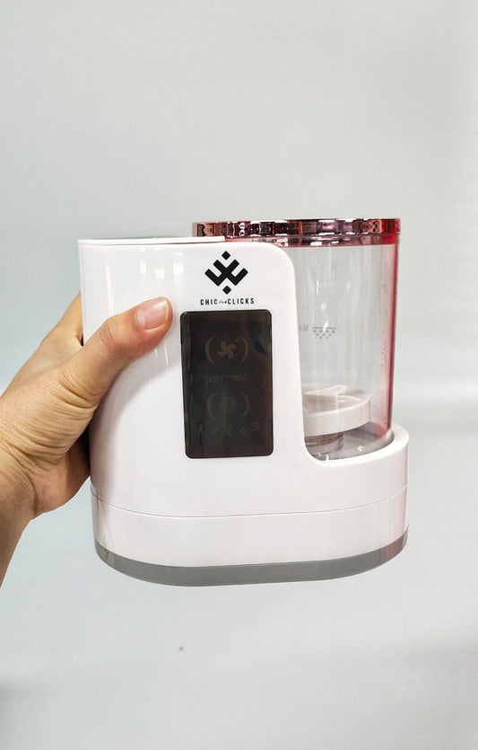 Portable Makeup Brush Cleaner & Dryer Machine– Automatic Electric Portable Spinning Cosmetic Brush Washing Machine, USB Powered - No betteres Needed.