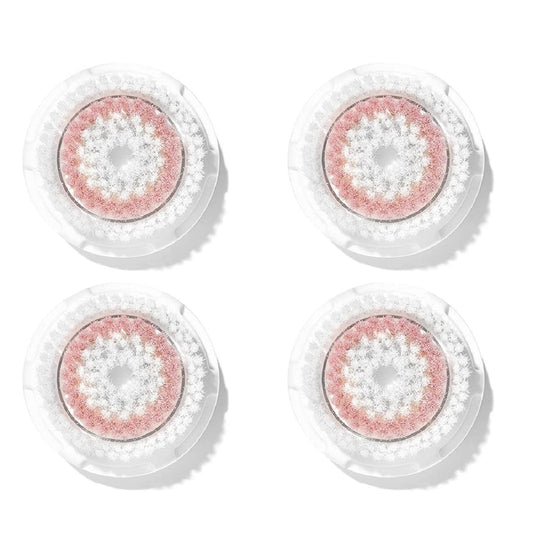 Clarisonic Radiance Facial Cleansing Brush Head Replacement Compatible with Clarisonic Mia 1, Mia 2, Mia Fit, Alpha Fit, 4 Count