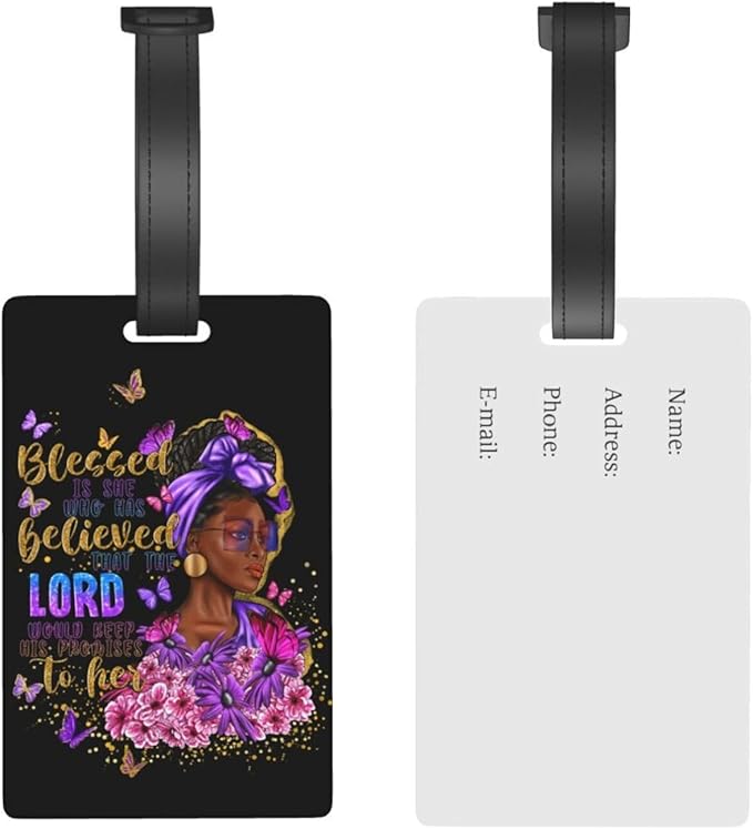 Travel Suitcase Protector African American Girl Elastic Protective Washable Luggage Cover With Concealed Zipper Suitable For 18-32 Inch(L (for 25-28 inch luggage))