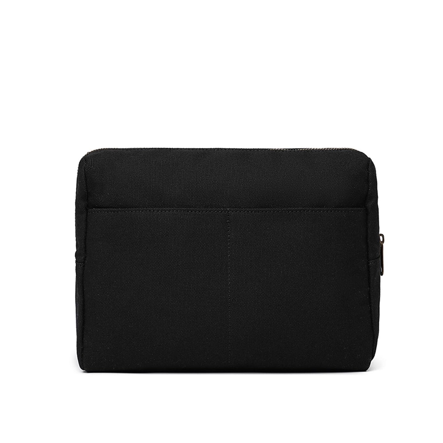 YONBEN Cosmetic Bag Makeup Bag Organizer with Multi pocket Compartments Lightweight Travel Toiletry Bag for Women Interior and Exterior with Zippered Pockets (Black)