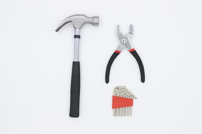Basic Tool Kit for Home, Small Tool Set of 39, Mini Home Tool Kit with Tool Box, Starter Toolkit for Men Women, House Warming Gifts New Home, Dorm Home Essentials