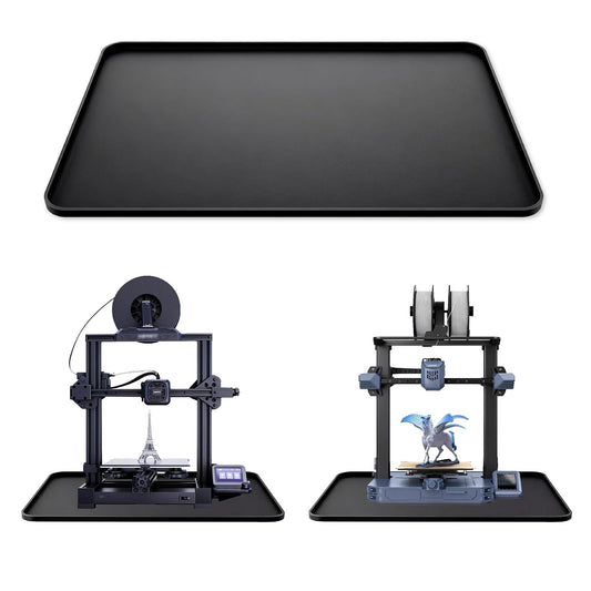 Silicone Mat, 3D Printer Mat, Anti-Vibration Mat, 23.6" x 15.7" Non-Slip Workbench Protector, Fits Bambu Lab & Most 3D Printers