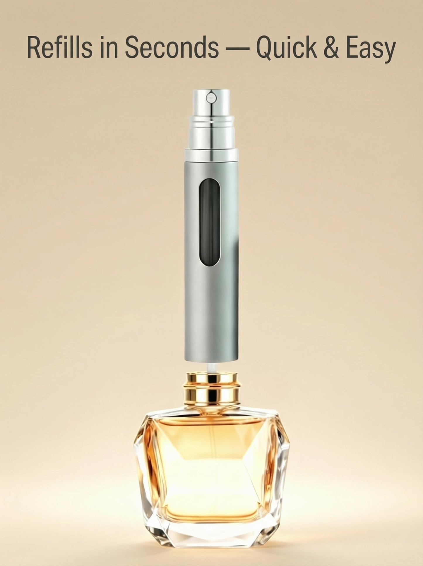 Blume's Refillable Travel Perfume Atomizer 8ml/0.27 fl oz - Pack of 3