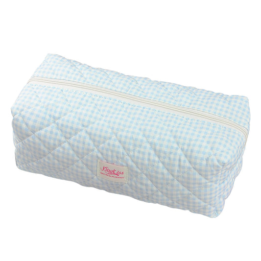 CEUTNIZ Hair Tools Travel Bag Compatible for Dyson Airwrap Cute Floral Hair Tools Organizer Case for Shark Flexstyle (Blue Plaid)